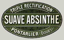 Absinthe barrel label